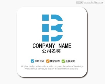 B字母 LOGO標志