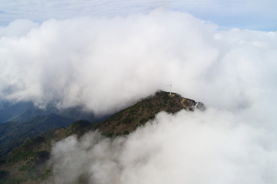 九宫山风电