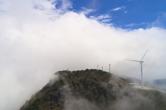 九宫山风电