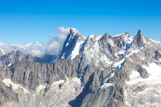 阿尔卑斯山 阿尔卑斯雪山