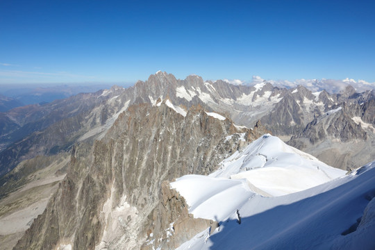 阿尔卑斯山 阿尔卑斯雪山