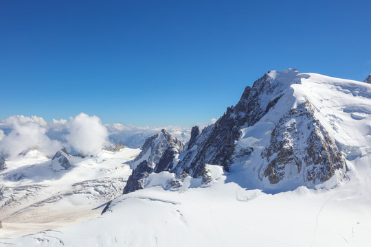 阿尔卑斯山 阿尔卑斯雪山 雪山