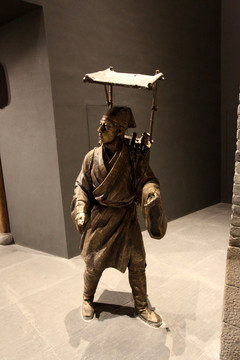 南京 江南贡院 雕塑 铜雕