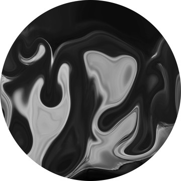 抽象新中式水墨墨跡