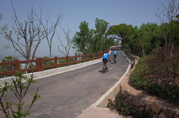 盘山公路 骑行队