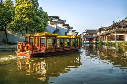 江南水鄉(xiāng)南京秦淮河風(fēng)景