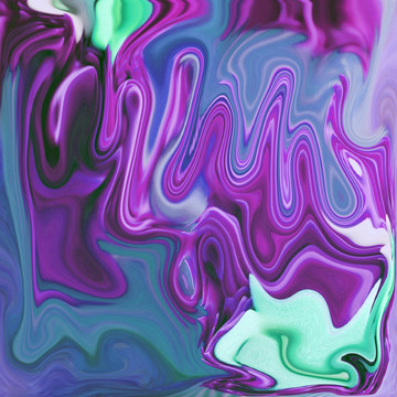 七彩歐式油畫