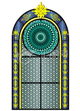 教堂玻璃圖案 屏風(fēng) 歐式門案