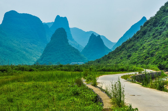 桂林山水田园