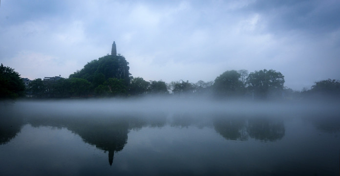 烟雨桂林