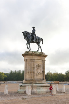 法国尚蒂伊城堡蒙莫朗西公爵像