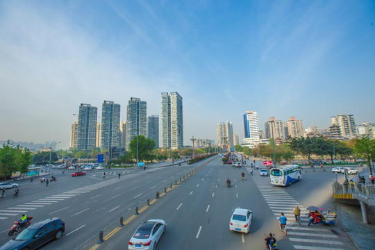 成都九眼桥街景