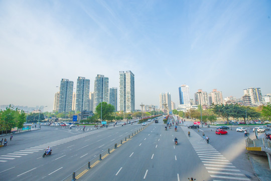 成都九眼桥街景