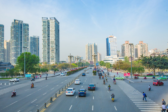 成都九眼桥街景