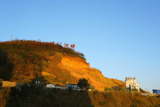 景洪市建设中的工地