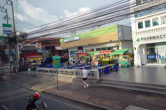 泰国 曼谷 城市 街道 道路