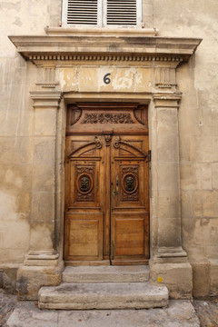 门 古老大门 欧式建筑大门