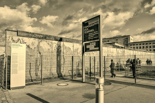 柏林墙 老照片