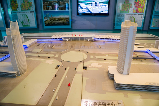 高铁站规划模型