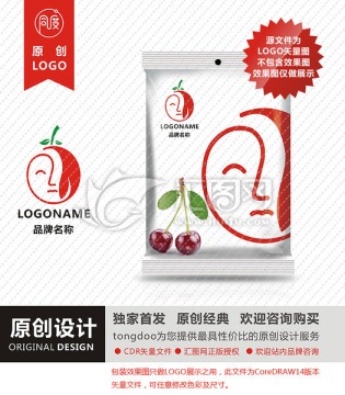 水果logo设计 水果品牌设计