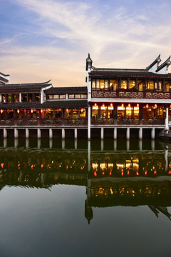 上海七宝古镇的古建筑