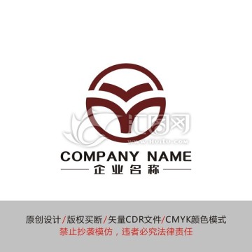 字母M标志 服饰类LOGO