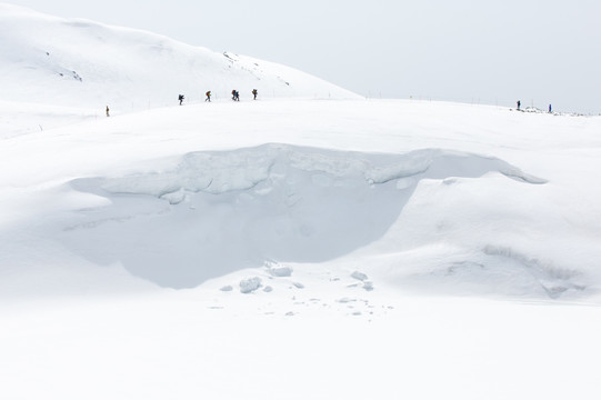 立山雪谷滑雪