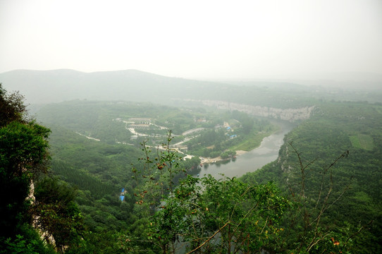 鹤壁太极图 河流