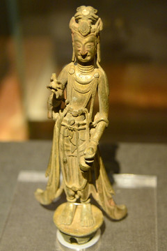 唐代青铜菩萨立像