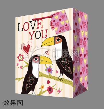 情人 手提袋 效果圖