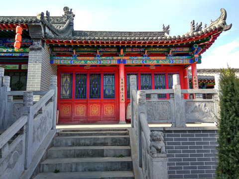 雕梁画栋，中国古建筑