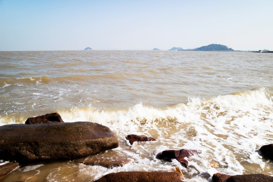 海岸 海洋 海浪