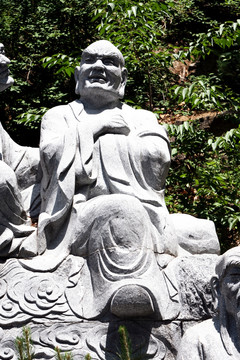 佛像塑像 十八罗汉