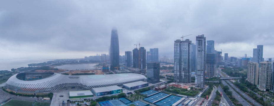 深圳湾体育中心全景