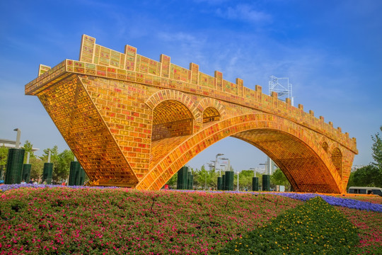 赵州桥模型