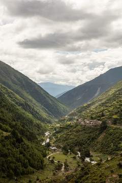 四川巴郎山的风景