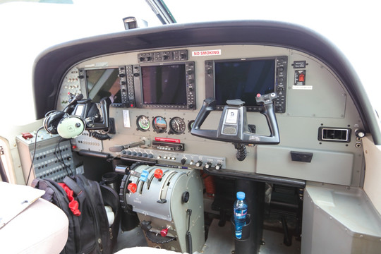 飞机仪表台 飞机驾驶室 驾驶舱