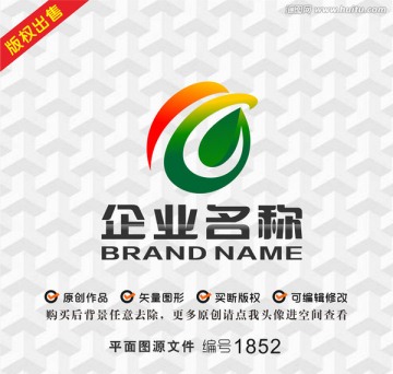 字母RG鷹葉子logo