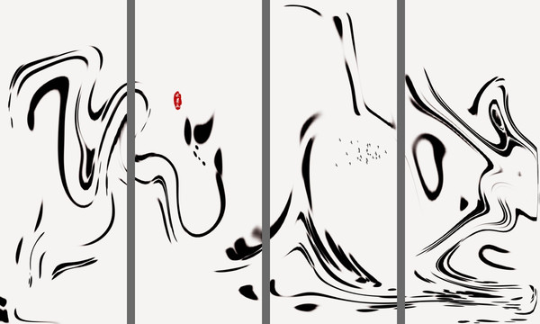簡(jiǎn)約意境水墨畫