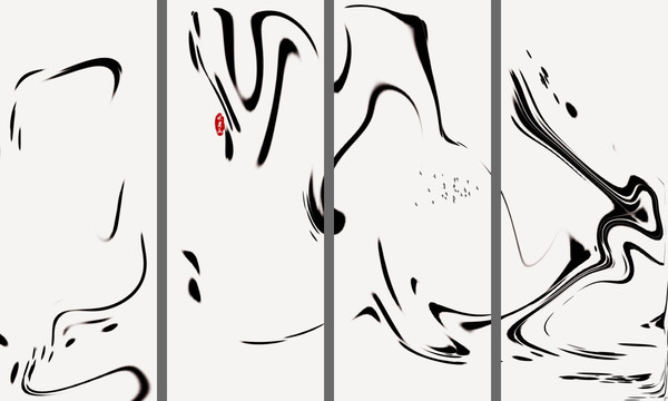 簡(jiǎn)約意境水墨畫(huà)