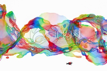 創意水墨山水裝飾畫