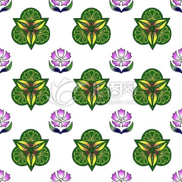 印花 花紋 布料