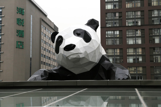 春熙路大熊猫