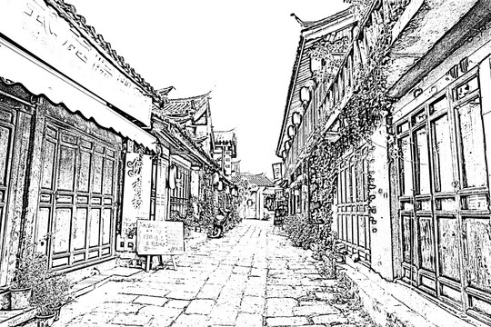 古鎮(zhèn)素描