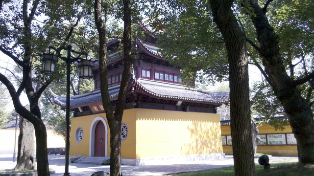 江南寺庙建筑 古寺古刹 中式