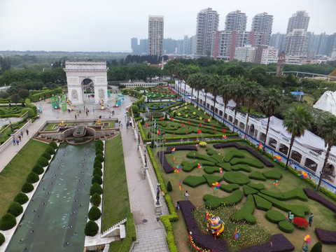 城市绿化   绿化景观