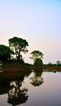 鄱阳湖日出