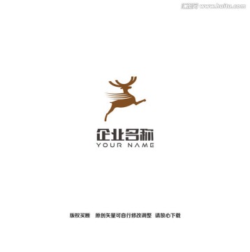 鹿logo