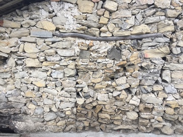 石头墙 