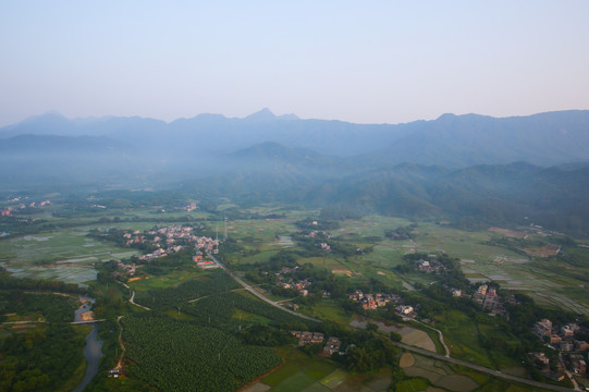 晨曦 美丽乡村